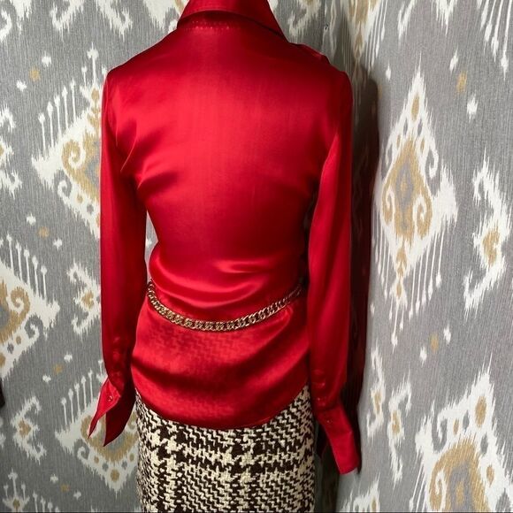 Ralph Lauren Fall 2001 Tweed Hounds-tooth Skirt - Picture 7 of 16